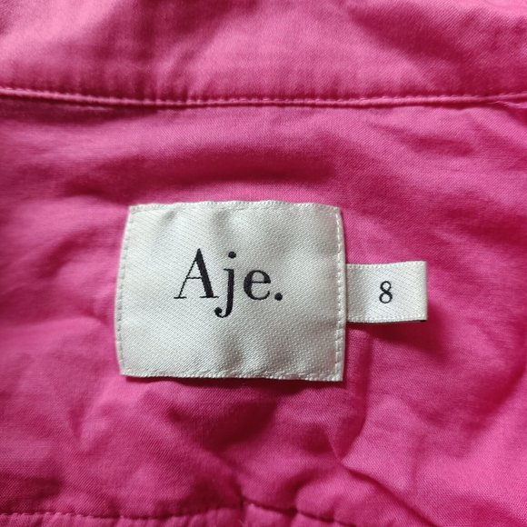 Aje Heritage Mini Dress - Size AU 8 / US 4 Pink - Picture 5 of 13